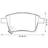 Гальмівні колодки задні TOYOTA AVENSIS/COROLLA Verso/PREVIA Jurid 572516J (фото 1)