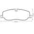 Тормозные колодки передние LAND ROVER DISCOVERY/RANGE ROVER Jurid 572521J (фото 1)