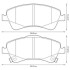 Тормозные колодки передние Toyota Auris, Avensis, Verso Jurid 572600J (фото 1)