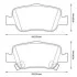 Тормозные колодки TOYOTA Auris Jurid 572601J (фото 1)