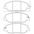 Гальмівні колодки передні Hyundai Genesis, Santa Fe/ Kia Sorento/ SsangYong Korando Actyon Jurid 572607J (фото 1)