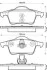 Тормозные колодки задние VOLVO C70/S60/S70/S80/XC70 Jurid 573021J (фото 1)