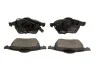 Тормозные колодки передние AUDI A4/A6 SKODA SUPERB VW PASSAT Jurid 573037JC (фото 1)