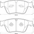 Тормозные колодки Mercedes M (W164) ML 63 AMG / R (W251) Class R63 AMG 01/06-&gt; Jurid 573233J (фото 1)