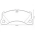 Гальмівні колодки передні Porsche Cayenne / Macan / Panamera VW TOUAREG Jurid 573329J (фото 1)