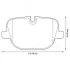 Тормозные колодки задние Land Rover Range Rover (2009-&gt;) Jurid 573342J (фото 1)