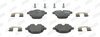 Гальмівні колодки задні BMW 5-Series, 6-Series, 7-Series, X3, X4, X5, X6, Z4, I8 / Buick Jurid 573352JC (фото 3)