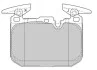 Гальмівні колодки передні BMW 1 / 2 / 3/ 4 Jurid 573355J (фото 1)