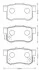 Тормозные колодки HONDA CR-V II, Stream Jurid 573375J (фото 1)