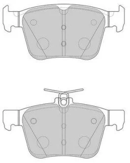Тормозные колодки Jurid 573415J
