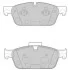 Колодки тормозные Mercedes Gl/GLE/M Jurid 573448J (фото 1)