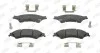 Тормозные колодки передние Ford Ranger (2011-&gt;) Jurid 573449J (фото 1)