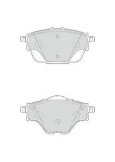 Гальмівні колодки задні Peugeot 3008, 308, 5008, 508 / Citroen C4, Spacetourer / Opel Grandland Jurid 573622J