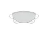 Тормозные колодки задние Renault Grand Scenic III, Scenic III Jurid 573660J (фото 1)