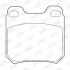 Колодки тормозные OPEL VECTRA B /Astra / Omega SAAB 900 Jurid 573709J (фото 1)