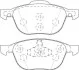 Тормозные колодки передние Ford C-Max II, Ecosport, Focus, Kuga, Transit Jurid 573753J (фото 1)