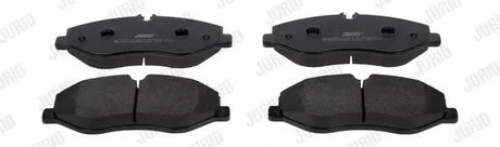 Тормозные колодки Vito Box 111/114/116/119 CDI (2014>); Mercedes Benz V-Class V200/V220/V250 CDI (Jurid 573781J