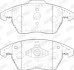 Гальмівні колодки передні Audi A1 / VW Beetle, Jetta IV, Polo V / Seat Ibiza IV Jurid 573852J (фото 1)
