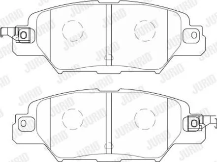 Тормозные колодки задние Mazda CX-5 (KE, GH, KF) Jurid 573858J