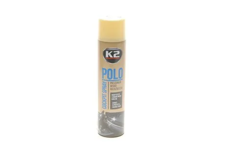 Поліроль для торпедо "ваніль" / PERFECT POLO COCKPIT SPRAY 600ML VANILLA K2 K406WA