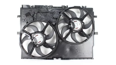 Вентилятор охлаждения радиатора (с диффузором, 2 вентилятора) Fiat Ducato (06-) Kale 348490