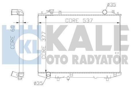 Радиатор охлаждения Ford Ranger - Mazda B-Serie, Bt-50 Radiator OT Kale 356200 (фото 1)