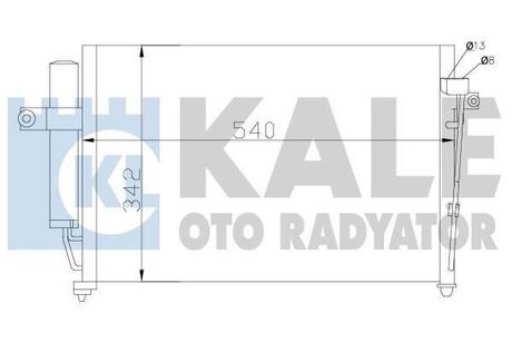 Радиатор кондиционера Hyundai Getz OTO RADYATOR Kale 391700 (фото 1)
