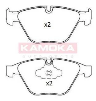 Колодки гальмівні, дискові KAMOKA JQ101222
