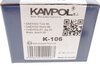 Комплект гальмівних колодок Kampol K-106 (фото 6)