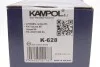 Комплект гальмівних колодок Kampol K-628 (фото 6)