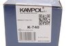 Комплект гальмівних колодок Kampol K-740 (фото 6)