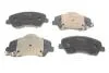 Тормозные колодки перед. Kia Rio/Hyundai i30 11- (mando) KAVO KBP-4023 (фото 3)