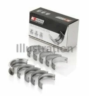 Вкладиші корінні комплект BMW B48A20B MB5785SI0.5 King MB5785SI05