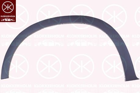 Накладка арки колеса пластик, правий. передня. KLOKKERHOLM 0096376 (фото 1)