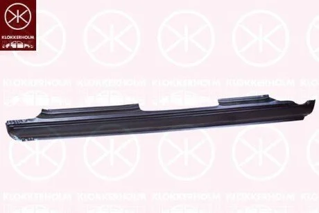 Підніжка, порог двері, 4-дверн. KLOKKERHOLM 3127012