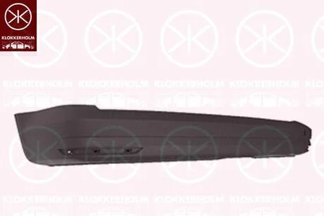 Бампер, ґрунтувань, задн.. KLOKKERHOLM 9573951A1