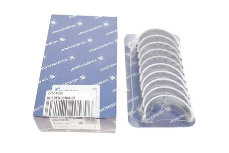 Вкладыши коренные комплект AUDI/SEAT/SKODA/VW 1,6 96- KS77551620 KOLBENSCHMIDT 77551620