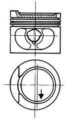 Поршень VAG 81,26 KOLBENSCHMIDT 93872610