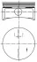 Поршень з кільцями OPEL 80,50 1,8i 16V X18XE1 (KS) KOLBENSCHMIDT 99741601 (фото 1)