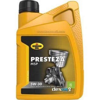 Масло моторное Presteza MSP 5W-30 (1 л) KROON OIL 33228