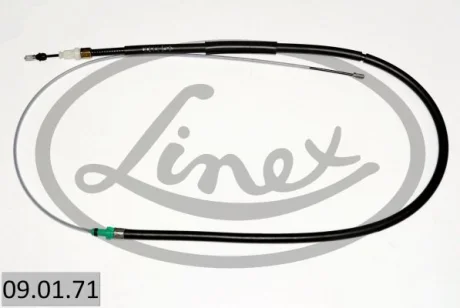 Трос ручного гальма LINEX 09.01.71