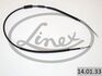Трос ручного тормоза LINEX 140133 (фото 2)