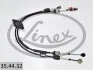 Трос рычага КПП LINEX 354432 (фото 2)