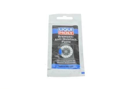 СИНТЕТИЧНЕ МАСТИЛО ДЛЯ ГАЛЬМІВНОЇ СИСТЕМИ BREMSEN-ANTI-QUIETSCH-PASTE 0,01Л LIQUI MOLY 3078