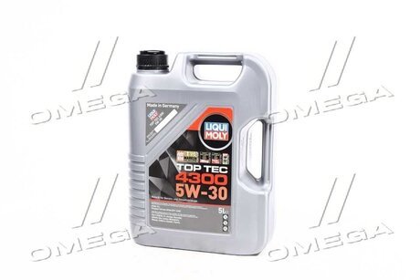 Масла моторные TOP TEC 4300 5W-30 (Канистра 5л) LIQUI MOLY 8031/2324