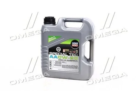 Олива моторна Special Tec AA 0W-20 (4 л) LIQUI MOLY 8066