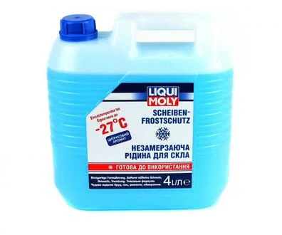 НЕЗАМЕРЗАЮЧА РІДИНА ДЛЯ СКЛА (-27°C) 4Л 4л LIQUI MOLY 8806