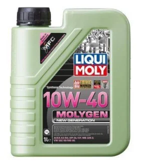 ОЛИВА МОТОРНА MOLYGEN NEW GENERATION 10W-40 1Л LIQUI MOLY 9955