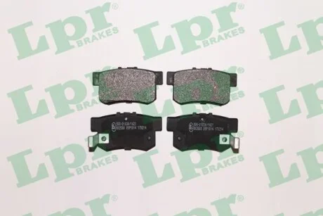 Гальмівні колодки дискові LPR 05P1014