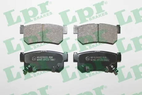 Гальмівні колодки дискові LPR 05P1210